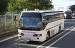 Volvo Carrus Reisebus am 21.09.2016 in Stockholm.