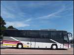 Drgmller-Volvo B12-600 von ReiseLeo aus Deutschland im Stadthafen Sassnitz.