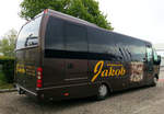 Mercedes O 818 von Kleinbusreisen Jakob aus der BRD in Krems.