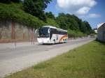 MAN Lion's Coach von Peter-Bus aus �sterreich im Stadthafen Sassnitz.