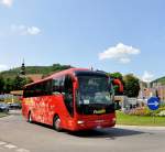 MAN LION`s COACH von PAVIN aus Italien im Juli 2013 in Krems unterwegs.