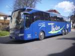 Mercedes Tourismo von Tholen aus Deutschland in Bergen.