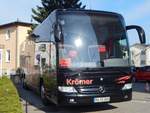 Mercedes Tourismo von Krämer aus Deutschland in Sassnitz.