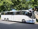 Mercedes Tourismo von Schwarzenberg aus Deutschland (ex Hassis Reisen) in Plau am See.