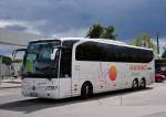 Mercedes Travego von der Nemec Touristik aus sterreich im Juni 2015 in Krems.