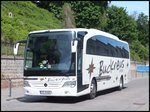 Mercedes Travego von Buckreus aus Deutschland im Stadthafen Sassnitz.