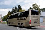 Mercedes Travego von Jakobi Reisen aus der BRD in Krems unterwegs.