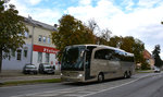 Mercedes Travego von Jakobi Reisen aus der BRD in Krems unterwegs.