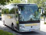 Mercedes Travego von Nessetal-Reisen aus Deutschland in Waren.