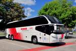 NEOPLAN CITYLINER von Global Travel Hungary am 4.7.2013 in Krems an der Donau angekommen.