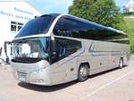 Neoplan Cityliner von Haller Willem Busreisen aus Deutschland im Stadthafen Sassnitz.