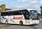 Neoplan Euroliner von Accord aus RO in Krems gesehen.