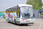 Neoplan Euroliner von Pltz Reisen aus der BRD in Krems gesehen.