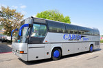 Neoplan Euroliner von Caros Reisen aus Wien in Krems gesehen.