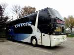 Neoplan Skyliner von Kattner aus sterreich am 29.9.2014 in Krems.