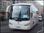 Scania Irizar von D&P Coaches aus England in London.