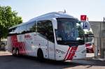 Scania Irizar I6 von Mengozzi aus Italien im Juni 2015 in Krems gesehen.