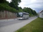 Setra 417 HDH von Artmeier aus Deutschland im Stadthafen Sassnitz.