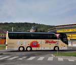 SETRA S415 HDH vom Reisedienst M�LLER aus der BRD.Krems,September 2012.