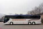 SETRA S416 GT-HD von SCHWARZOTT Reisen aus sterreich am 30.11.2012 in Krems gesehen.