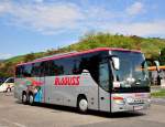 Setra 417 GT-HD von Blaguss aus Wien am 12.Juli 2014 in Krems gesehen.