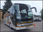 Setra 416 GT-HD von Peters-Reisen aus Deutschland in Sassnitz.