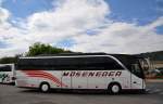 Setra 415 HD von Mseneder Reisen aus sterreich im Juni 2015 in Krems unterwegs.