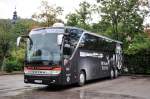 Setra 416 HDH von Becker & Schubert aus der BRD im Juni 2015 in Krems.