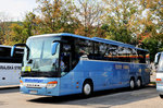 Setra 416 GT-HD von Wollschlger Reisen aus der BRD in Krems.