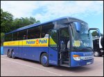 Setra 416 GT-HD von Wricke Touristik aus Deutschland im Stadthafen Sassnitz.