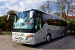 Setra 415 GT von GLAS Reisen aus sterreich in Krems.