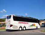 Setra 516 HDH von Domanegg aus Italien in Krems.