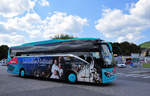 Setra 515 HD von Kastler Reisen-Reisebro aus sterreich in Krems gesehen.