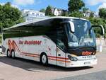 Setra 516 HD von Reisedienst Kröber aus Deutschland im Stadthafen Sassnitz.