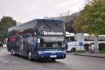 VAN HOOL T919 Altano von Wetterstein Reisen aus Tirol/�sterreich am 9.9.2014 in Krems gesehen.