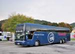 VAN HOOL T919 Altano von Wetterstein Reisen aus Tirol/�sterreich am 9.9.2014 in Krems gesehen.