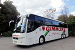 Volvo 9700 von Gimmler Reisen aus der BRD in Krems.