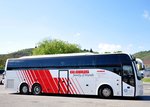 Volvo 9700 von Global Travel Hungary in Krems gesehen.