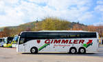 Volvo 9900 von Gimmler Reisen aus der BRD in Krems.