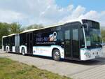 Mercedes Citaro III der Universitätsmedizin Greifswald in Neubrandenburg.