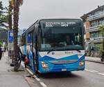 Iveco unterwegs als Linienbus in RIVA DEL GARDA, 09-2025