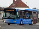 Mercedes Citaro III von Becker-Strelitz Reisen aus Deutschland in Sassnitz.