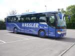 Setra S 412 UL der Fa. Hassler aus Bblingen am GSV-Sportplatz in Maichingen