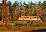 Herbstliche Stimmung in Dänemark am Morgen des 18.10.2013...MX 1030  Ellen  wird zwar nie wieder fahren und wurde schon vieler Teile beraubt macht aber immernoch eine gute Figur bei