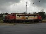 NOHAB/GM MY 1122 und 1154 abgestellt an der RailCare Werkstatt im dänischen Padborg.