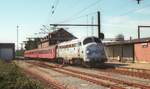 MY 1126 fährt mit ihrem Sonderzug aus Pattburg/Padborg aus 28.07.2008