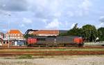 DBS/RSC Litra MZ 1452 auf Rangierfahrt im Bahnhof Esbjerg/DK.