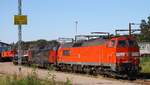 DBCSC Litra MZ 1459 1456 und 1449 vor der Werkstatt in Pattburg/DK 10.08.2022 (D.S)