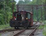 Dann rangierte sich der DSB Traktor 285(KöF II Bj 1969 bei Frichs in Aarhus BauNr.1044)in Position und wartete auf den CN 1273.