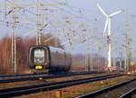 DSB IC3 MFA/FF/MFB 50/54/5284 als Ersatz-ICE nach Hamburg dieselt hier durch Jübek.